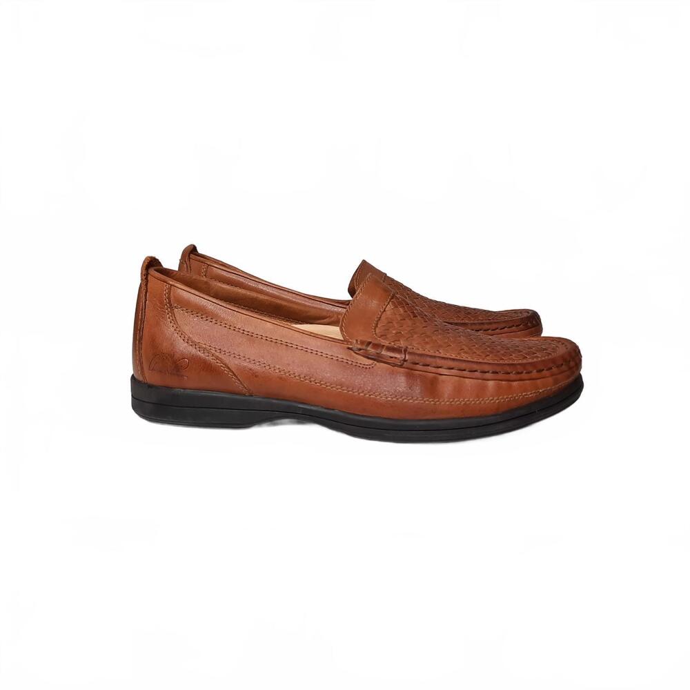 Arnold Palmer Ashton Men's Leather Loafers Size‎ 8M Made in Brazil